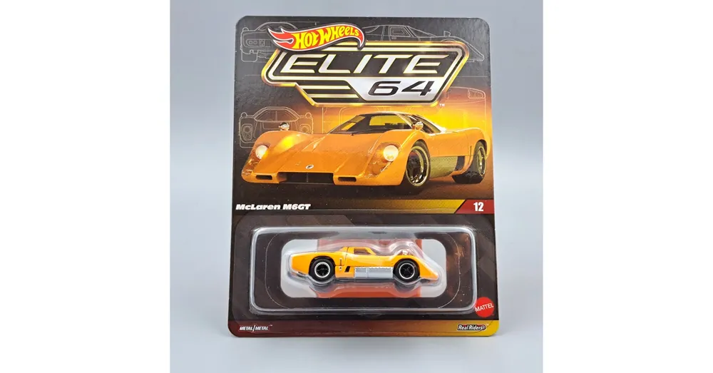 Újdonság Hot Wheels Elite 64 - McLaren M6GT