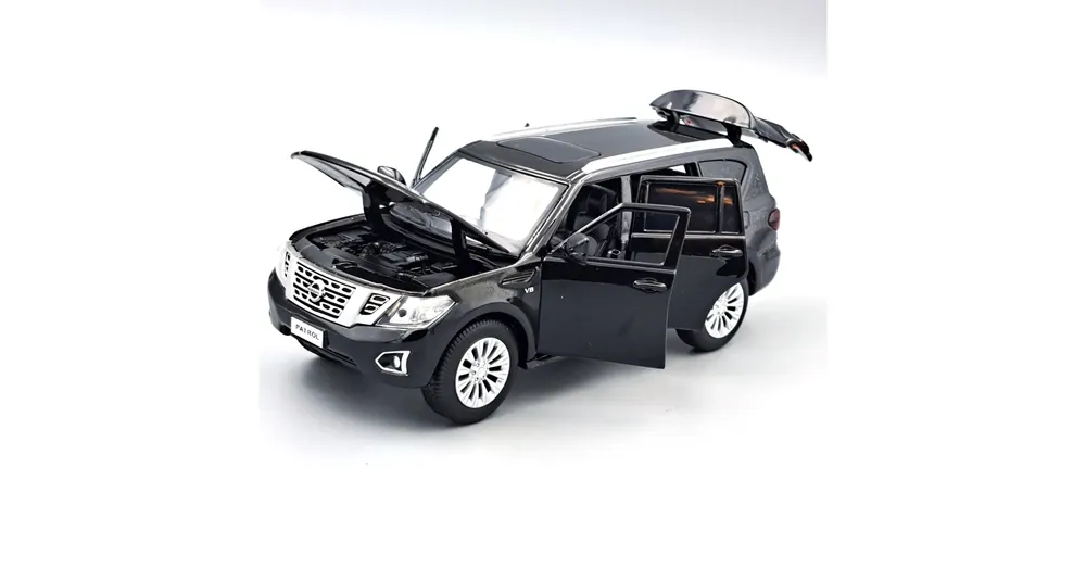 Nissan Patrol Y62 fekete 1 32 Tayumo Biztonságos fizetés