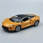 Bestseller McLaren GT Welly modell autó arany