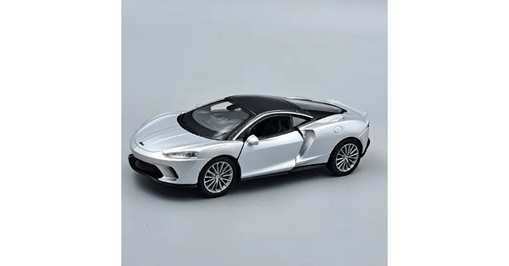 Legnépszerűbb McLaren GT Welly modell autó ezüst