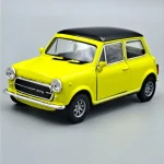 Árcsökkenés Mini Cooper 1300 sárga Welly modellautó
