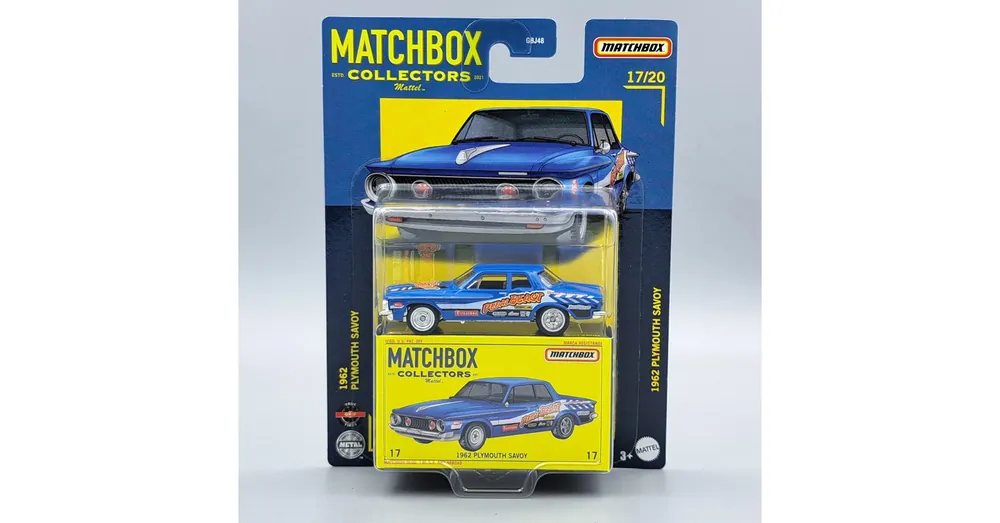 Újdonság Plymouth Savoy 1962 Matchbox Collectors