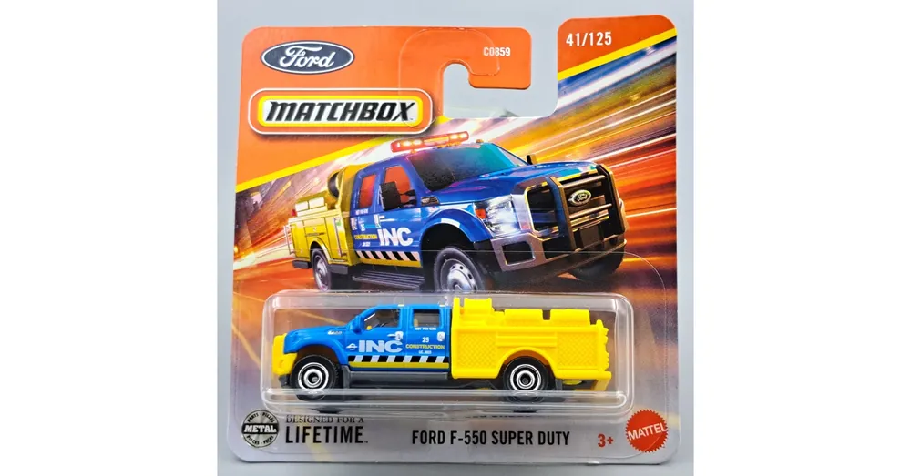 Ford F-550 Super Duty Matchbox B Vedd meg most