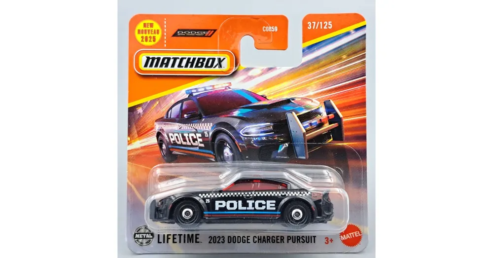 Dodge Charger Pursuit 2023 Matchbox B Expressz kézbesítés