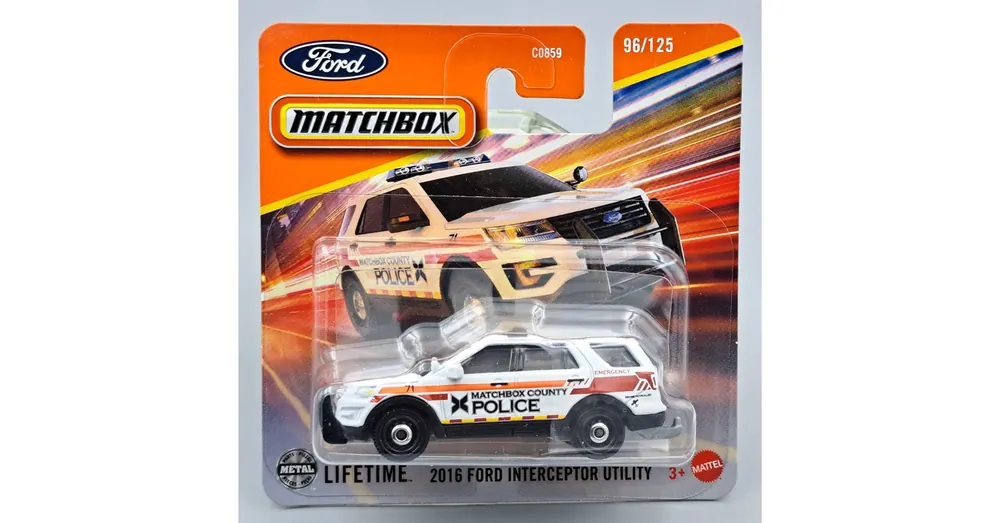 Ford Interceptor Utility 2016 Matchbox B Azonnali szállítás