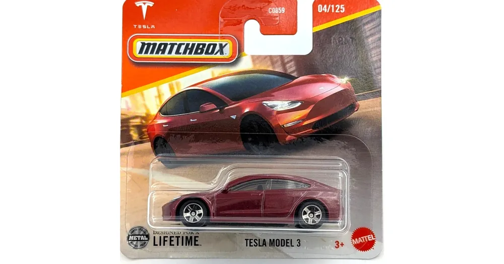 Nézd meg most Tesla Model 3 Matchbox modell B