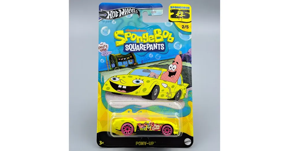 Biztonságos vásárlás Hot Wheels Spongebob Pony-Up