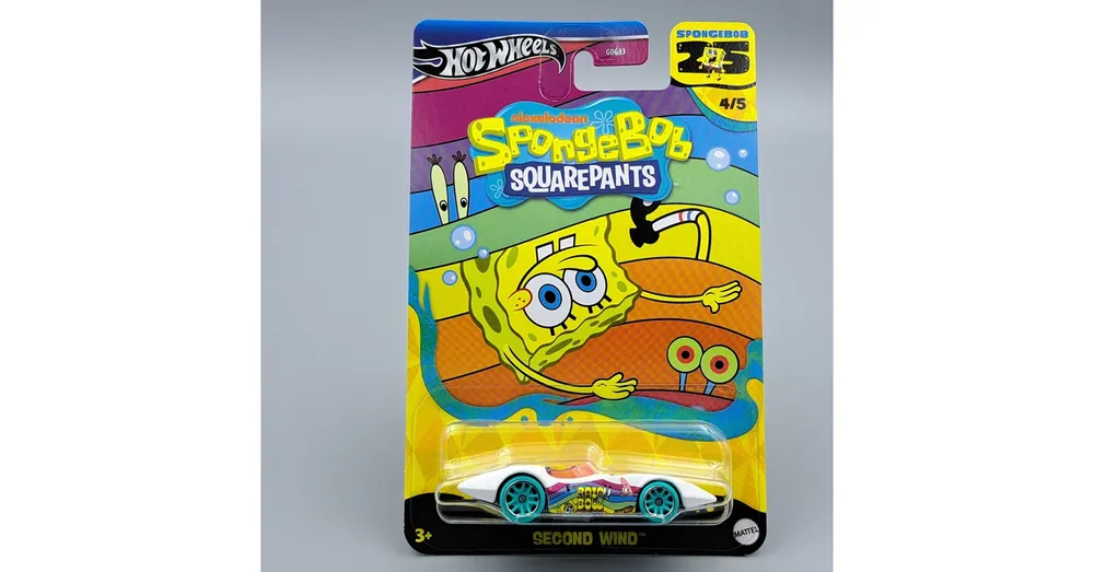 Különleges ajánlat Hot Wheels Spongebob Second Wind