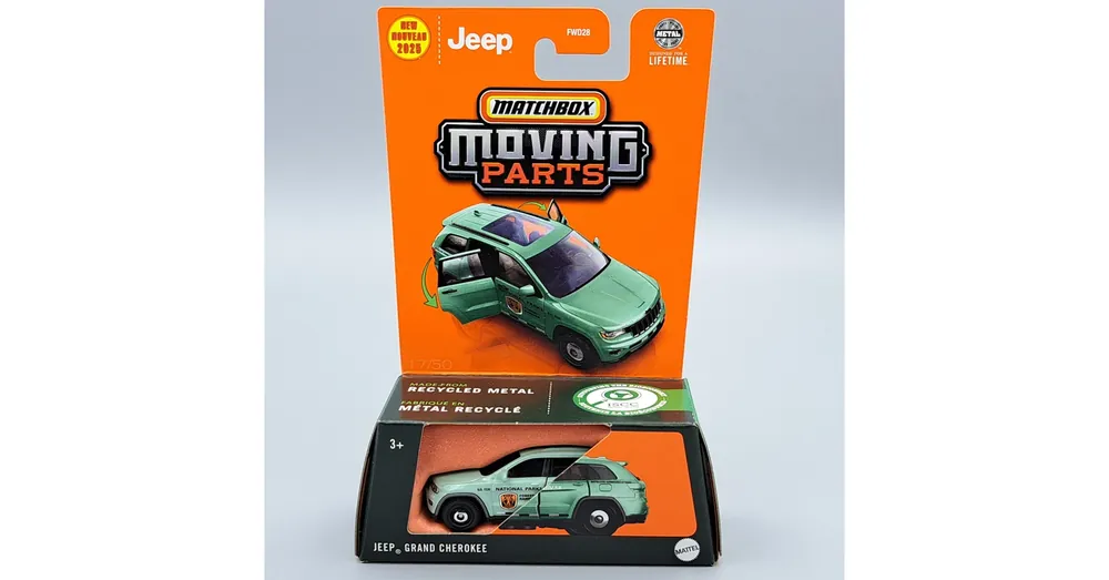Gyors kiszállítás Jeep Grand Cherokee Matchbox Moving Part