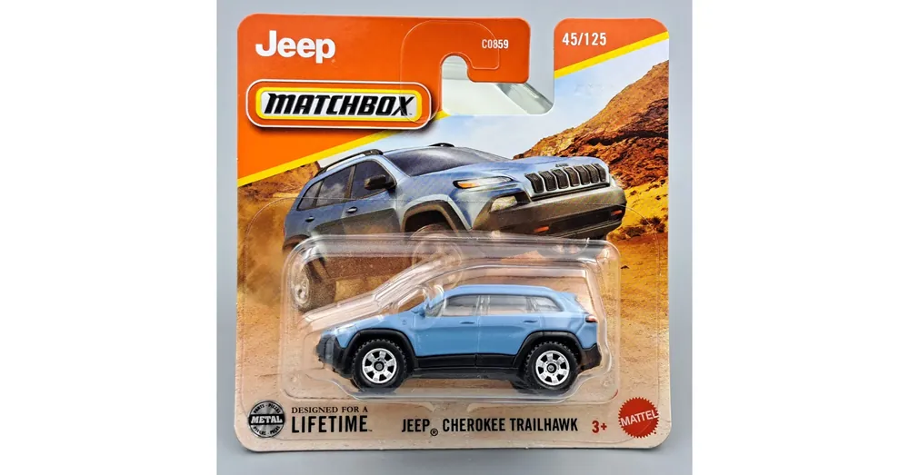 Olcsóbb Jeep Cherokee Trailhawk Matchbox B