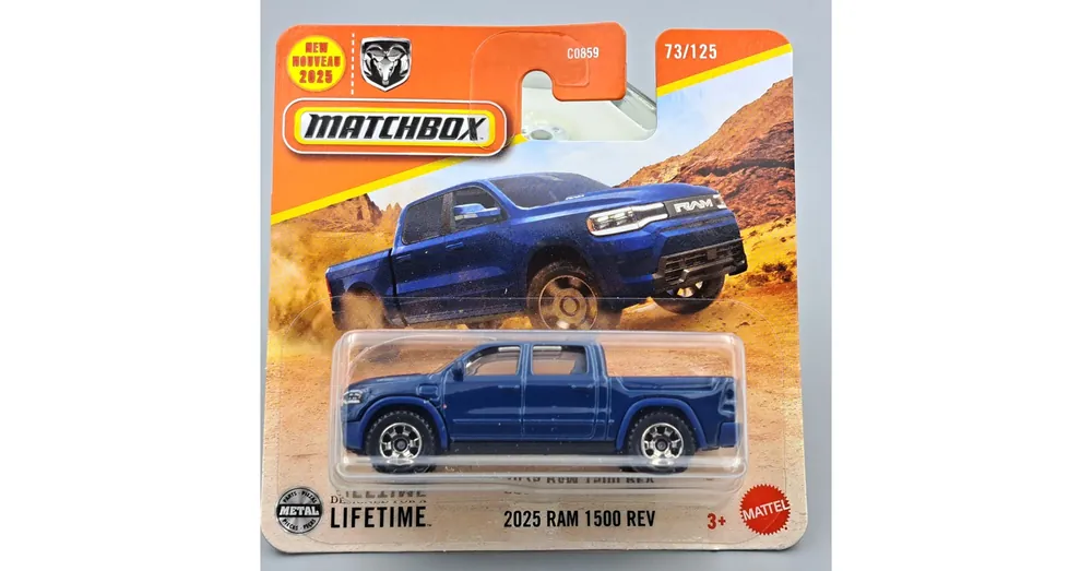Ram 1500 REV 2025 Matchbox modell B Szuper ajánlat