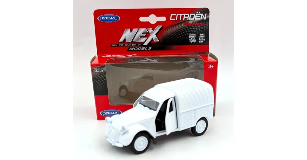 Kihagyhatatlan ajánlat Citroen 2CV Furgon fehér Welly