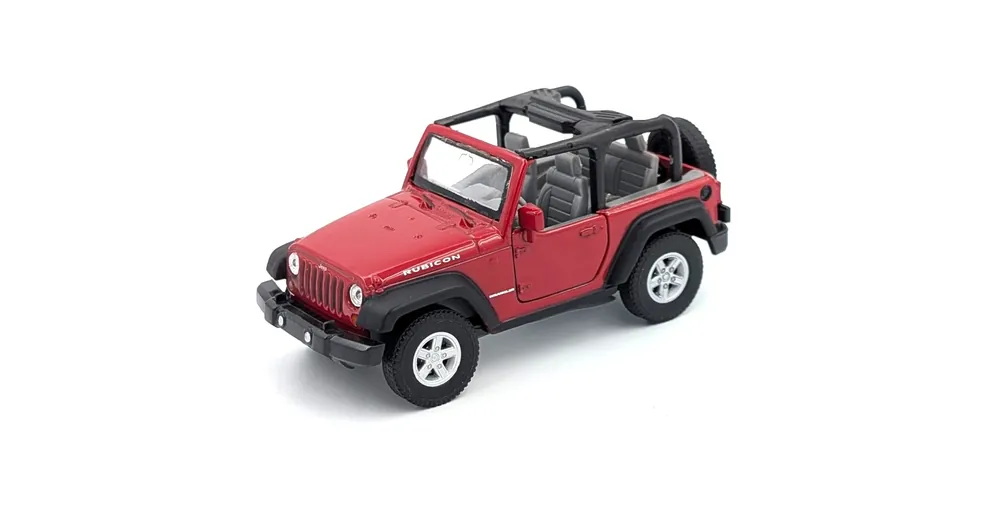 Exkluzív ajánlat Jeep Wrangler Welly modellautó piros TA