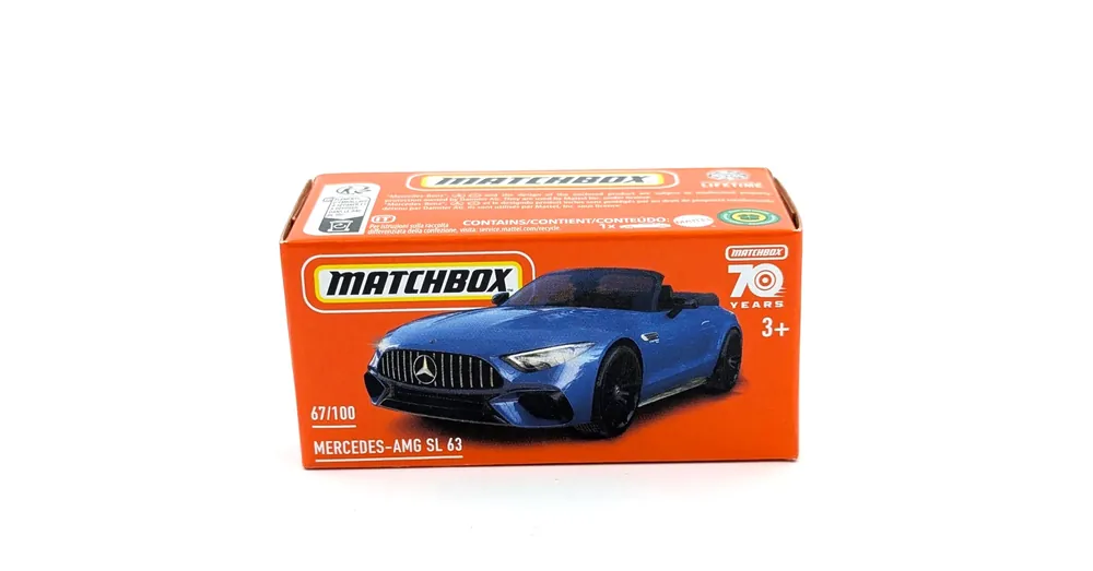 Mercedes AMG SL 63 1 64 Matchbox kék Nézd meg most