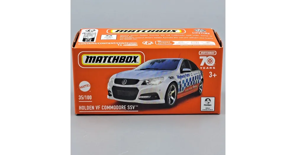 Népszerű Holden VF Commodore SSV Matchbox fehér