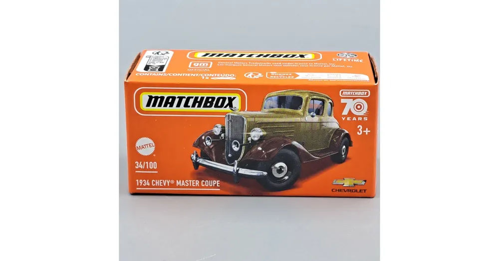 Árengedmény Chevy Master Coupe 1934 Matchbox