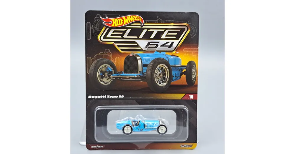Hot Wheels Elite 64 - Bugatti Type 59 Biztonságos fizetés