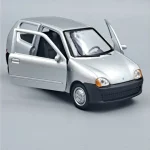 Bestseller Fiat Seicento Welly modellautó ezüst