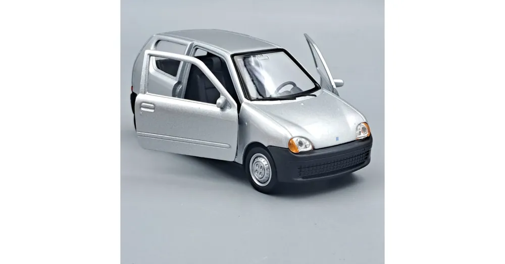 Bestseller Fiat Seicento Welly modellautó ezüst