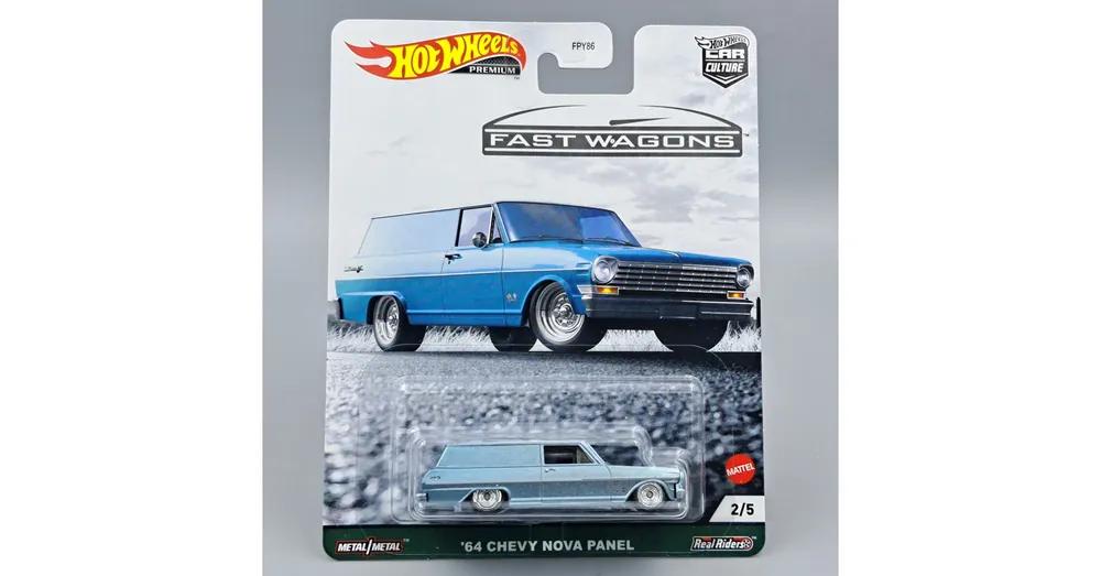 Kihagyhatatlan ajánlat Hot Wheels - Chevy Nova Panel ‘64