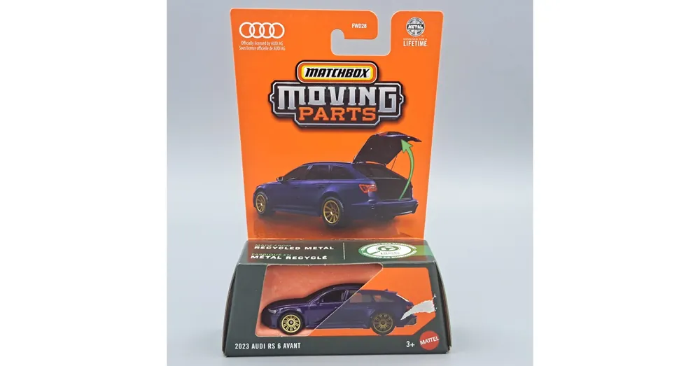 Audi RS 6 Avant Matchbox Moving Parts Korlátozott ajánlat