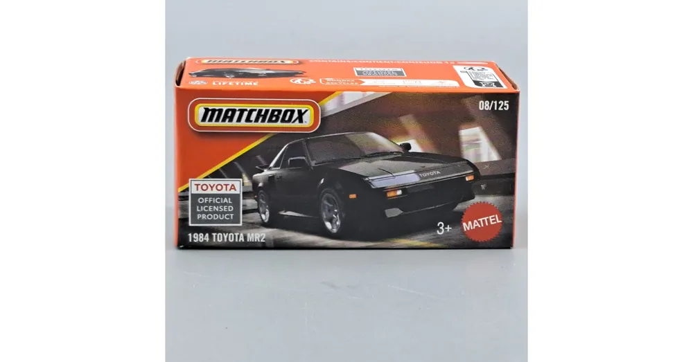 Toyota MR2 1984 fekete Matchbox modell D Olcsó