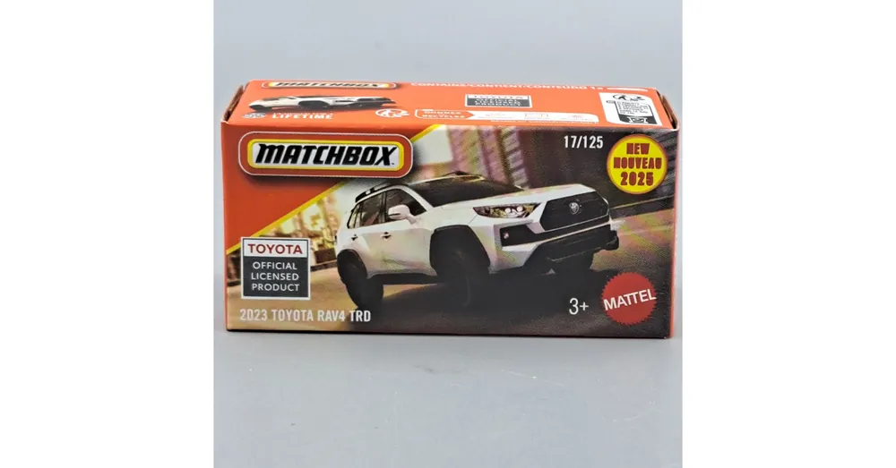 Expressz kézbesítés Toyota RAV4 TRD 2023 Matchbox modell D