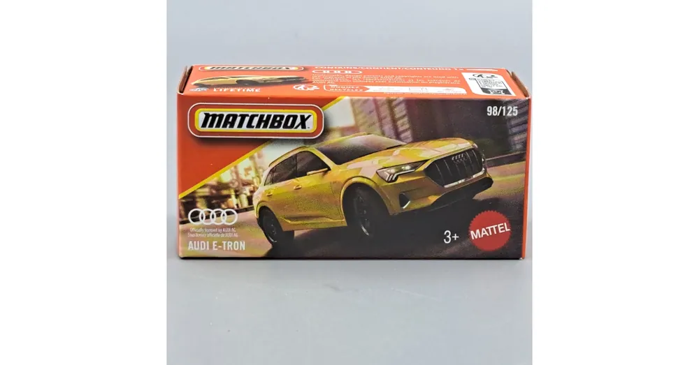 Kedvezményes ár Audi E-tron sárga Matchbox modellautó D