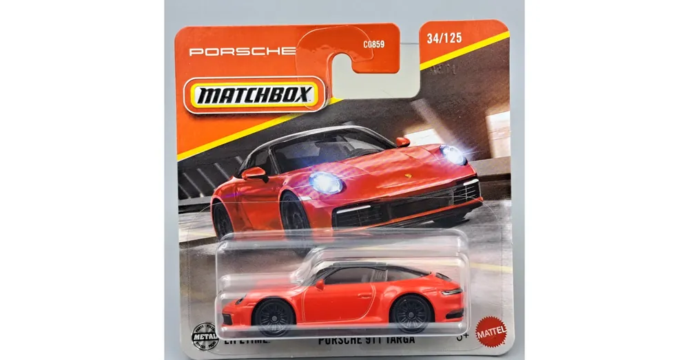 Utolsó esély Porsche 911 Targa piros Matchbox B