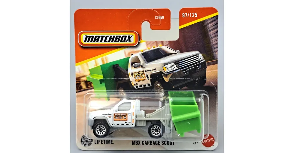 MBX Garbage Scout Matchbox modellautó B Outlet