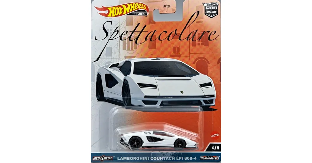 Lamborghini Countach H.Wheelw CarCulture Gyors szállítás