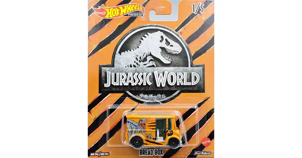 Akciós ár Bread Box Hot Wheels Jurassic Park