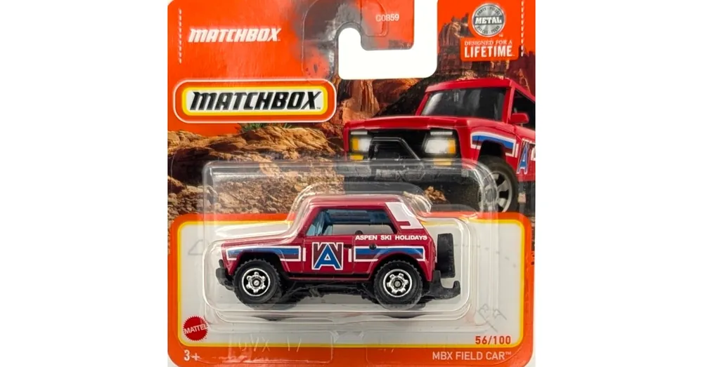 Gyors kiszállítás MBX Field Car 1 64 Matchbox piros B