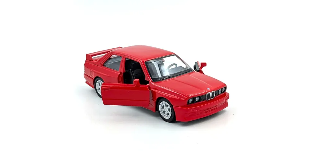 BMW M3 modell és játékautó piros RMZ Korlátozott ajánlat