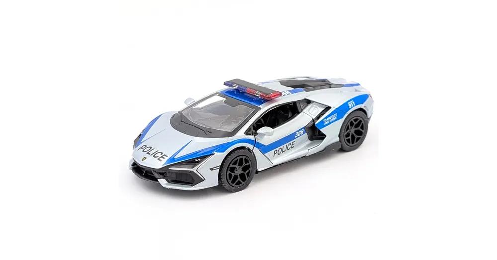 Lamborghini Revuelto rendőr ezüst Kinsm. Biztonságos fizetés