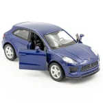 Alacsony ár Porsche Macan RMZ játékautó kék 12cm