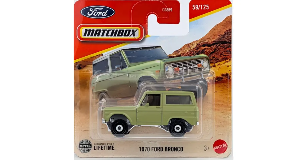 Ford Bronco 1970 Matchbox modellautó B Biztonságos fizetés