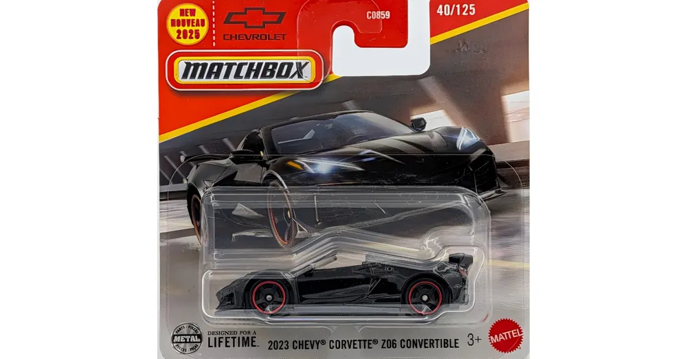 Prémium Chevy Corvette Z06 2023 Matchbox B