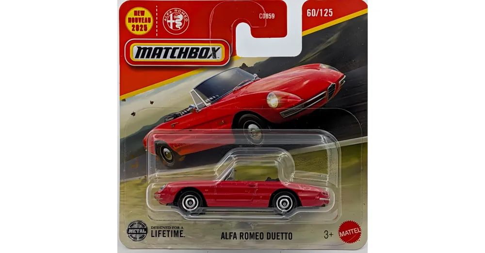 Alfa Romeo Duetto Matchbox modellautó B Alacsony ár