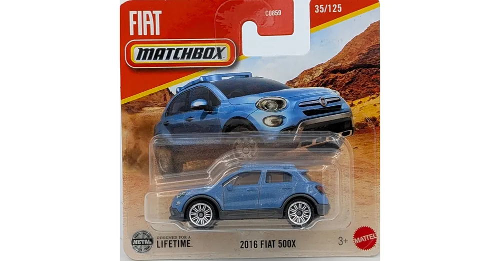 Fiat 500X 2016 Matchbox modellautó B Utolsó esély