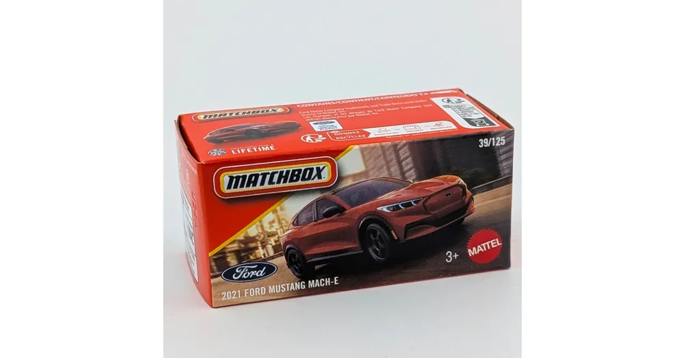 Exkluzív ajánlat Ford Mustang Mach-E Matchbox piros D