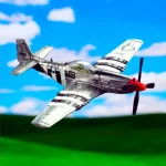 Azonnali szállítás North American P-51 Mustang Matchbox rep