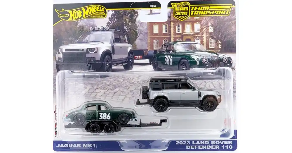 Jaguar MK1 + Land Rover Defender 110 Különleges ajánlat