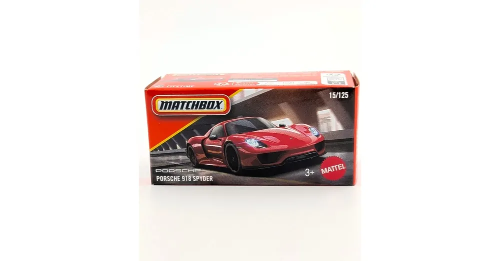 Olcsó Porsche 918 Spyder Matchbox modellautó D