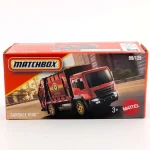 Akciós ár Garbage King Piros Matchbox modellautó D
