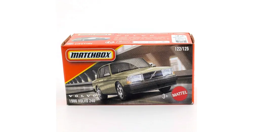 Volvo 240 1986 Matchbox modell zöld D Különleges ajánlat