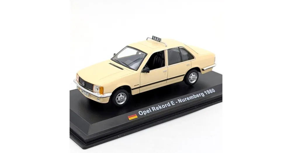 Kiárusítás Opel Rekord E - Nuremberg Taxi 1980 1 43