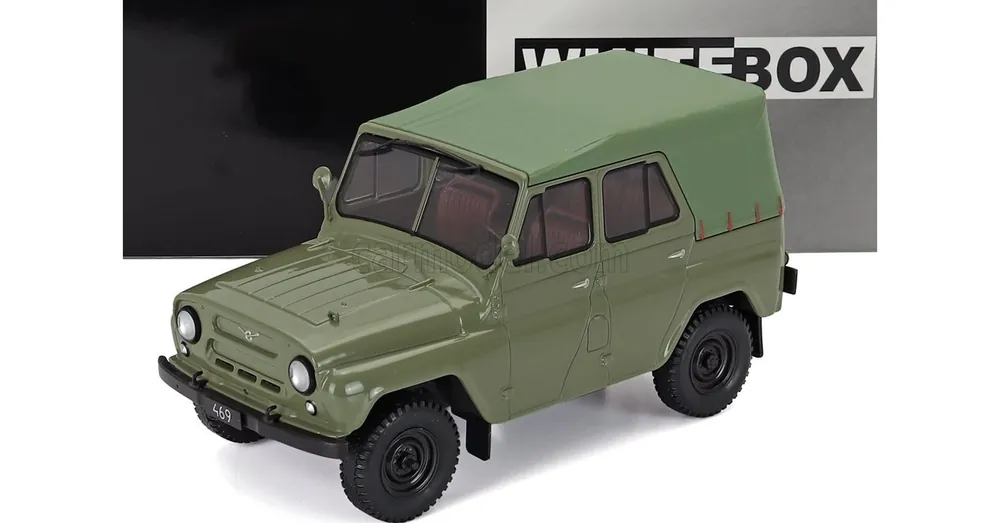 Uaz 469 1 24 zöld White Box Utolsó esély