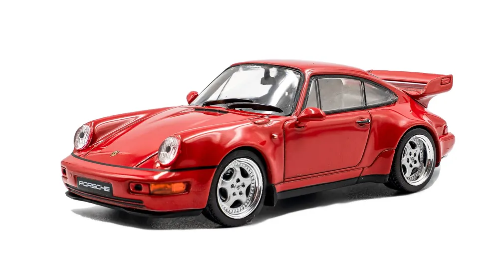 Akció Porsche 911 964 RS 3.8 1 43 Solido piros