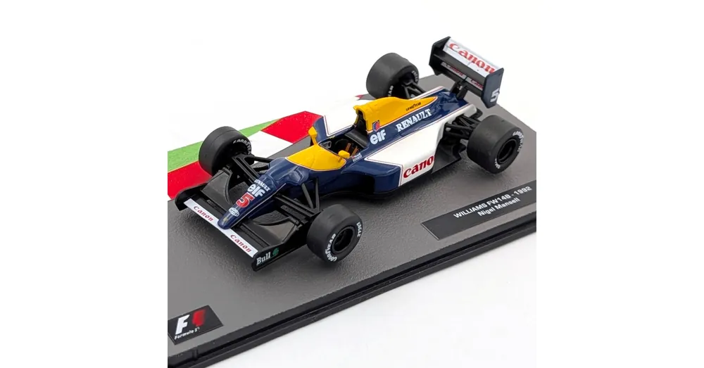 Legkelendőbb Williams FW14B 1992 5 1 43 N. Mansell